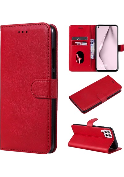 Huawei P40 Lite Kılıf FitCase Elite Kapaklı Cüzdanlı