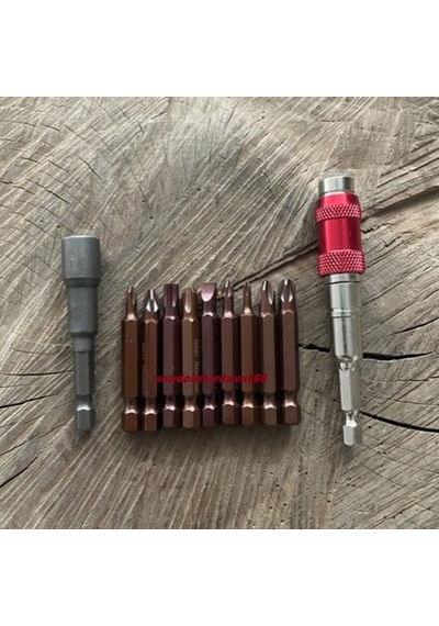 Elka Esnek Manyetik Bits Uzatma Matkap Uç Seti Ph1-pz1-ph2-t30-pz3-11pcs