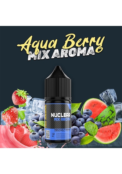 Nuclear Mix Aroma Aqua Berry Gıda Aroması 10 Ml