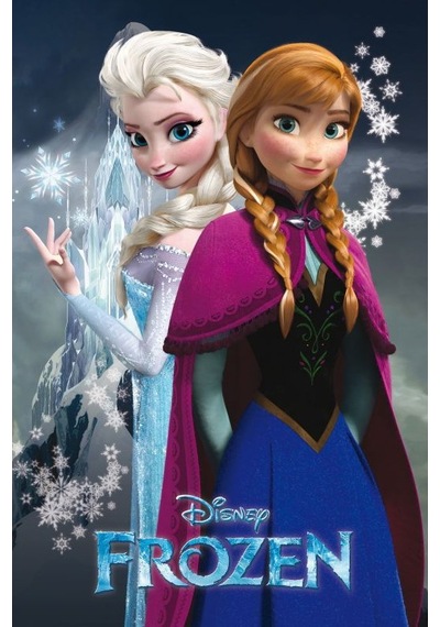 Frozen Anna Elsa Maxı Poster