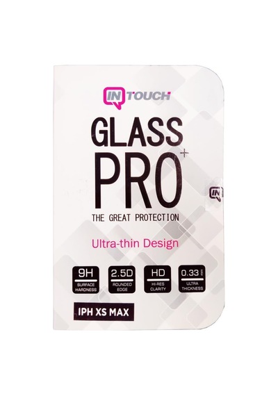 İntouch Glass Pro+ Apple Uyumlu iPhone Xs Max 9h Ekran Koruyucu