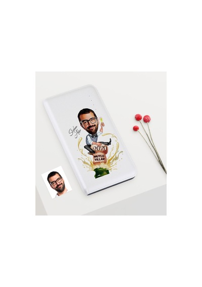 Kişiye Özel Yılbaşı Temalı Bay Karikatürlü Pb-159 7000 Mah Powerb (397195312)