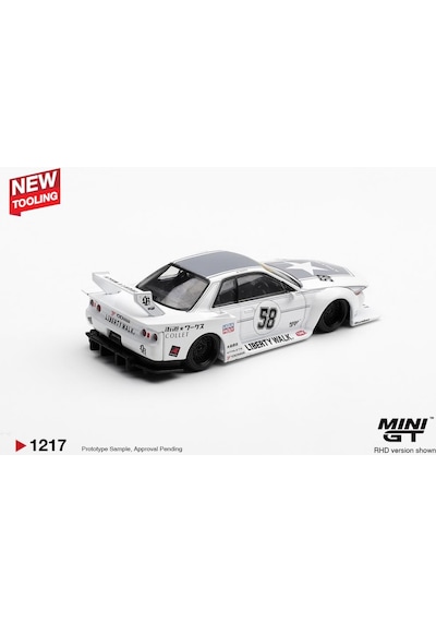 Mini Gt Bl 1217 Nissan Skyline Gt-r R32 Kaido Works Tas 2025 1/64 Model Araba