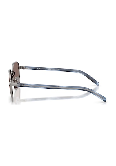 Prada Pr C50s 5av05c 53 Unisex Polarize Geometrik Gun Metal Güneş Gözlüğü Metalik