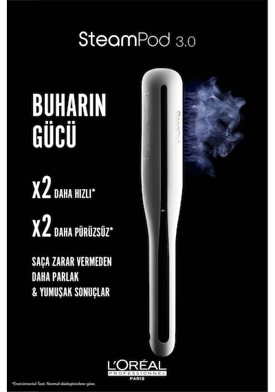 L'oreal Steampod 3.0 Buharlı Saç Düzleştirici ve Şekillendirici