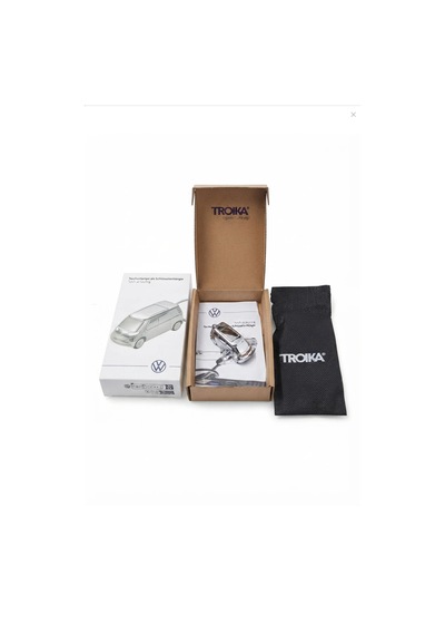 Troika Volkswagen Lisanslı Metal Anahtarlık Ve Mini El Feneri Torch As Keyring