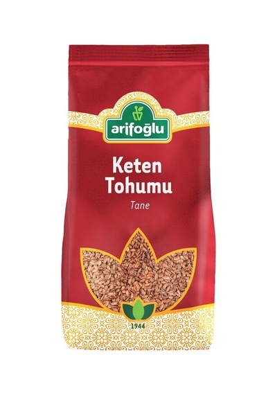 Arifoğlu Keten Tohumu 250 G - Lif Bakımından Zengin, Çok Amaçlı Kullanım - 2 Adet Tarı