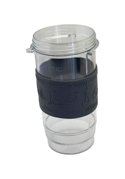 Arzum İle Uyumlu Ar1101 Shake'n Take Joy Kişisel Blender Haznesi 400 Ml, Açık Gri