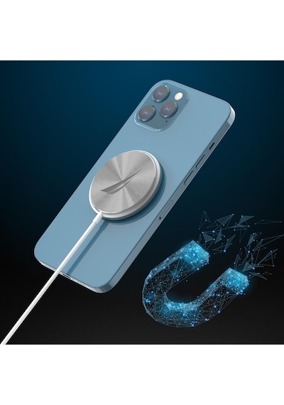 Nautica CH200 Magsafe Wireless Kablosuz 15W Hızlı Şarj Cihazı Beyaz