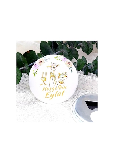 Ceylan Ailesi Kız Bebek Açacak Magnet Hediyelik 15 Adet