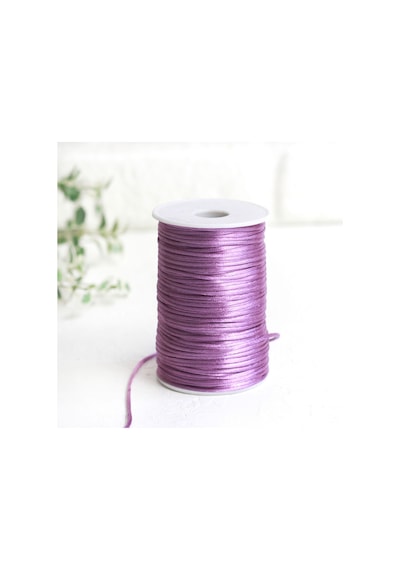 Leylak floş ip (sıçan kuyruğu), 2 mm  5 metre Leylak