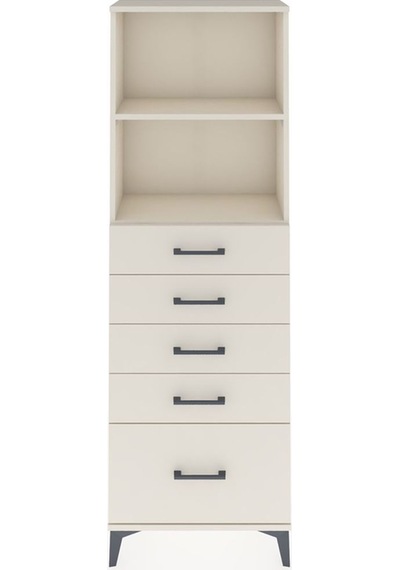 Arges Dolap 2 Raflı 5 Çekmeceli 60x30x182 Aytaşı-aytaşı Aytaşı
