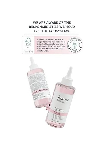 The Purest Solutions Hassas Ciltler İçin Arındırıcı Ve Aydınlatıcı Pha Pembe Tonik 09588324