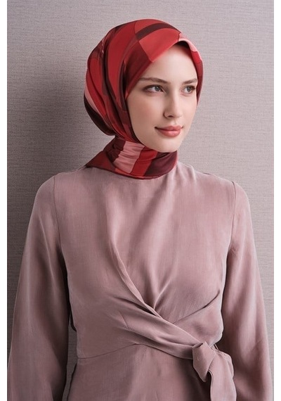 Armine Saf İpek Sura Eşarp 9633d 03 Açık Bej