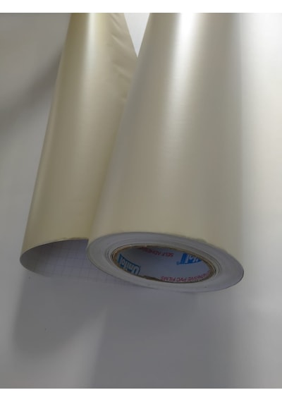 Mat Bej Yapışkanlı Avrupa Dolap Kaplama Folyosu 1 M-122 Cm