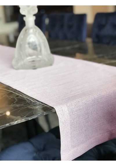 Valerium Simli Pudra Runner 40x150cm Pudra