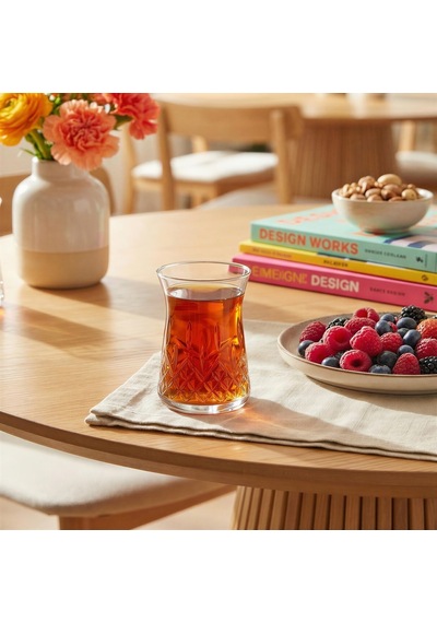 Odin 6'li Çay Bardağı Çok Renkli
