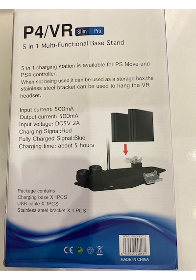 Dobe PS4 - PS4 Pro Multi Set - Fan - Kol Şarj - Dikey Stand