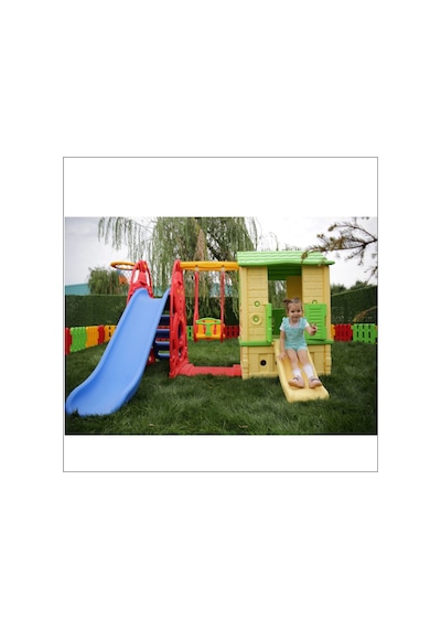King Kids Oyun Evi Büyük Set Krem
