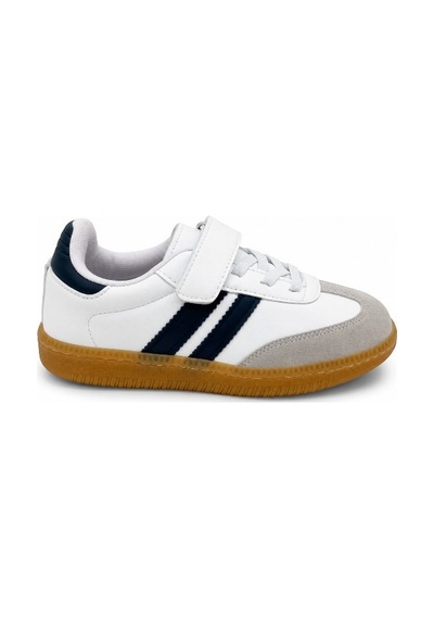 Black Flex Cırtlı Çocuk Sneaker Ayakkabı 26-30 Beyaz