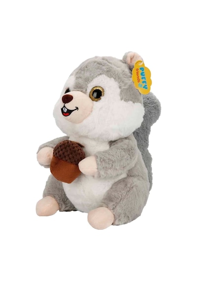30 Cm Boyunda Yumuşak Dokulu Sevimli Peluş Sincap