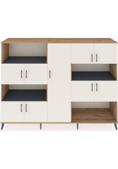 Hyperion Dolap 10 Raflı 9 Kapaklı 220x44x163 Çam-aytaşı/antrasit Çam-aytaşı/antrasit Hyperion Dolap 10 Raflı 9 Kapaklı 220x44x163 Çam-aytaşı/antrasit Çam-aytaşı/antrasit
