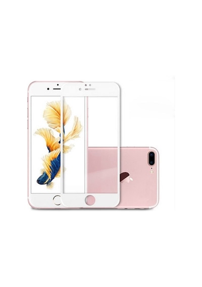 Apple Uyumlu iPhone 7 Plus 5D Tam Kaplayan Ekran Koruyucu Kırılmaz Cam (394131332)