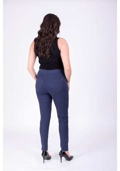 Myline Lastikli Strech Pantolon (532246203)