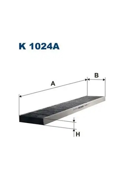Fıltron K1024a Polen Filtresi Karbonlu 1054468 1107351 1113627