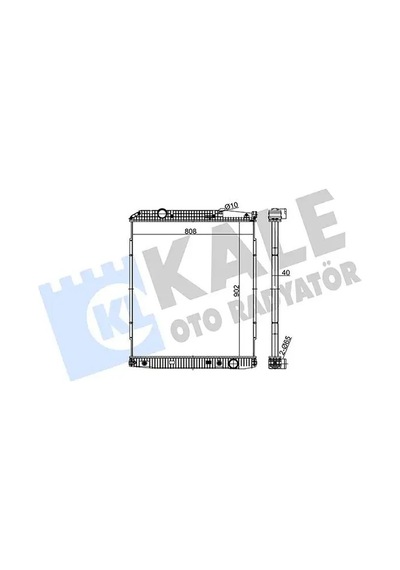 Kale 349520 Motor Radyatoru A9425000703 A9425001003 A9425001603