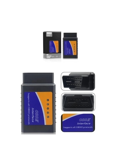 Obd2 Arıza Tespit Cihazı Elm327 Pic18f25k80 Entegre Bluetooth 1.5