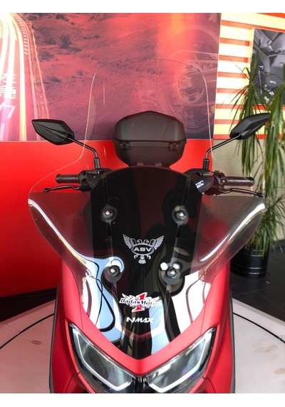 Nmax 125 155 Abv Ön Tur Camı Siyah