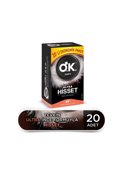 Okey Ultra Hisset Prezervatif 6 x 20'li