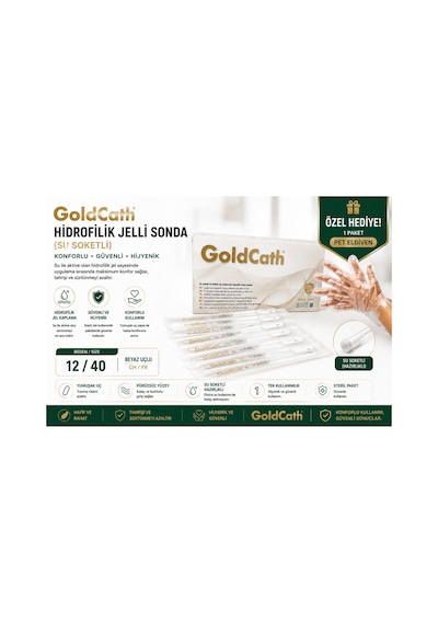 Kendinden Jelli Sonda Ch 12/40 30 Adet + Pet Eldiven