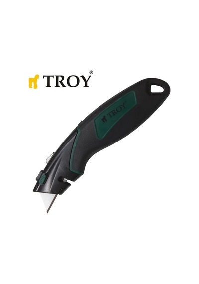 Troy 21605 Profesyonel Trapez Maket Bıçağı, 2 Yedek Bıçaklı