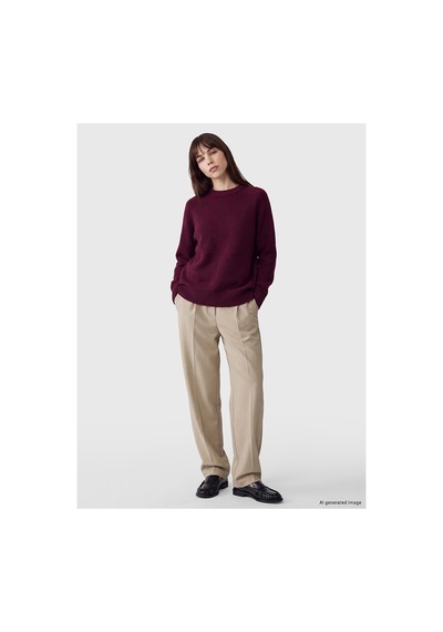 LC Waikiki Alıta Cıty Farkıyla Lcw Modest Bordo Triko Düz Oversize Kadın Tunik Bordo - 931178723 Bordo LC Waikiki Alıta Cıty Farkıyla Lcw Modest Bordo Triko Düz Oversize Kadın Tunik Bordo - 931178723 Bordo