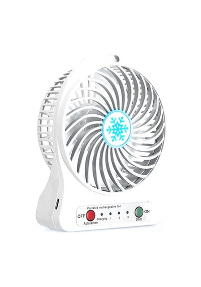 Everest Efn 501 Siyah Şarj Edilebilir 1200Mah Usb Fan