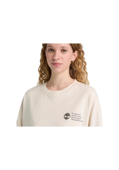 B0a5mkycm91-r Timberland Lake House Back Graphic Tee Erkek T-shirt Krem B0a5mkycm91-r Krem