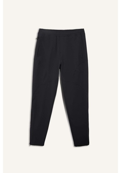 Defacto Slim Fit Dar Kesim Çift Cepli Fermuarlı Paça Dokuma Jogger B2780ax26spar214 Antrasit-ar214