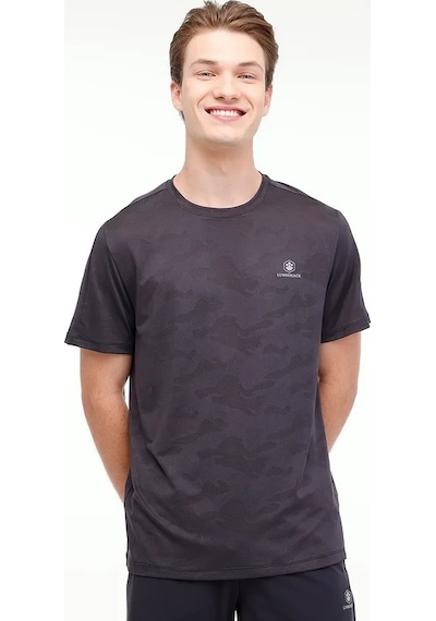 Lumberjack Ml Ted 11c-prf1002 4fx Siyah Erkek Kısa Kol T-shirt Siyah
