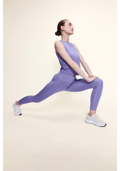Defacto Beli Saran Sporcu Tayt G0780ax26sppr264 Mor-pr264