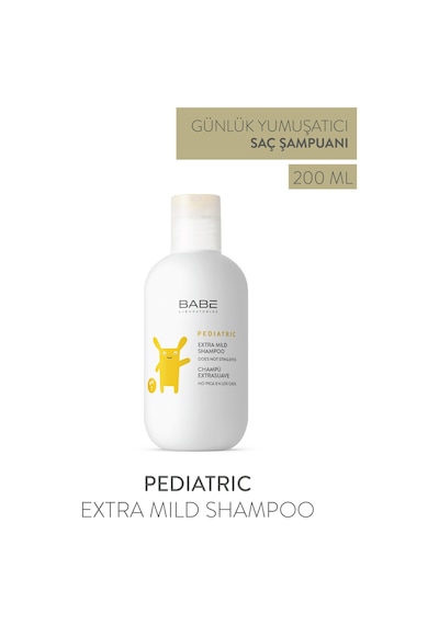 Babe Pediatric Extra Mild Shampoo 200 ML - Nemlendirici Ekstra Yumuşak Şampuan