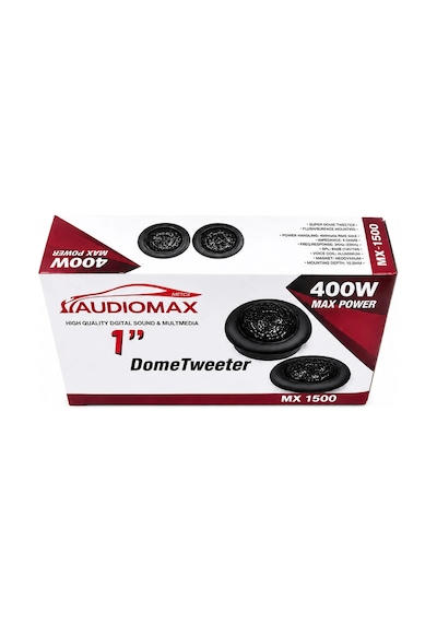 Audiomax Tweeter 5cm - 400w Tiz - Audiomax 5cm Kapı Ve Direk Tweeter