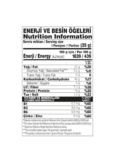 Yayla Notto Kajun Baharat Çeşnili Nohut Cipsi 55 G X12