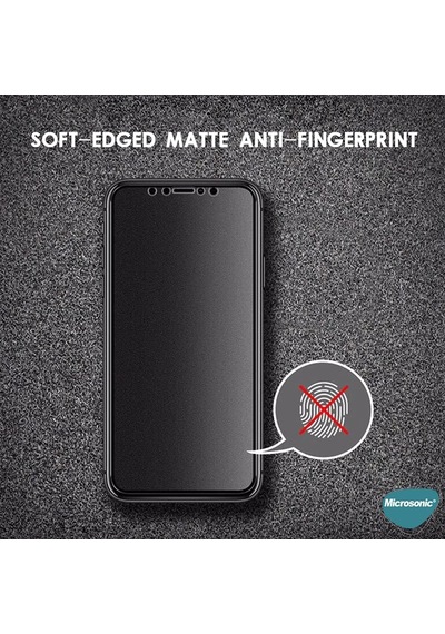 Ekran Koruyucu Apple İphone 15 Plus İçin Seramik Matte Flexible Ekran Koruyucu Siyah İphone 15 Plus İle Uyumlu Ekran Koruyucu - Siyah