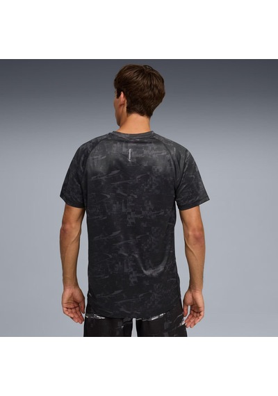 Puma Run Velocity Aop Erkek Tişört C-pum527603p01p01 SIYAH
