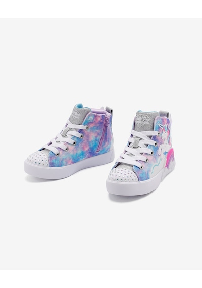 Skechers Twinkle Magic Büyük Kız Çocuk Mor Işıklı Spor Ayakkabı 314325l Lvmt Mor