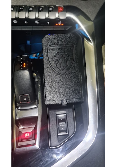Peugeot 3008 5008 Telefon Tutucu Konsol Araca Özel Tasarım Birebir Uyumlu 1
