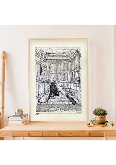 Anason İşleri Sözüm Meclisten Dışarı. Poster 50x70cm