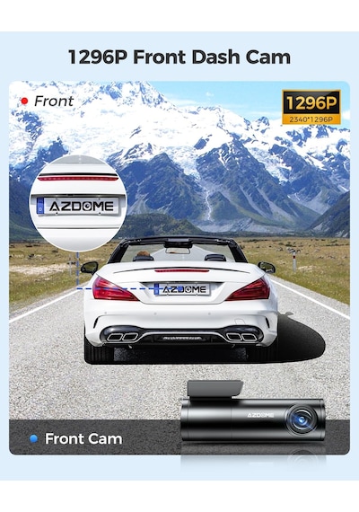 Tr 1296 P Çizgi Kamı, Wifi Mini Gizli Araba Kamera İle, Gece Görüşlü Ses Kontrolü Araç Kaydedici, Wdr, Döngü K